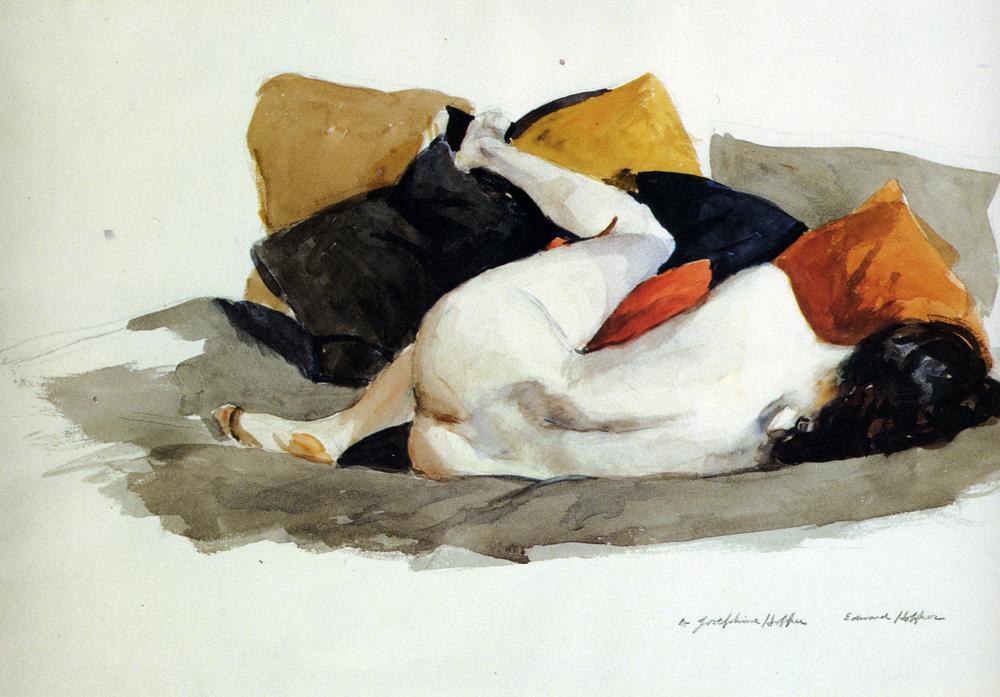 Edward Hopper Reclining Nude